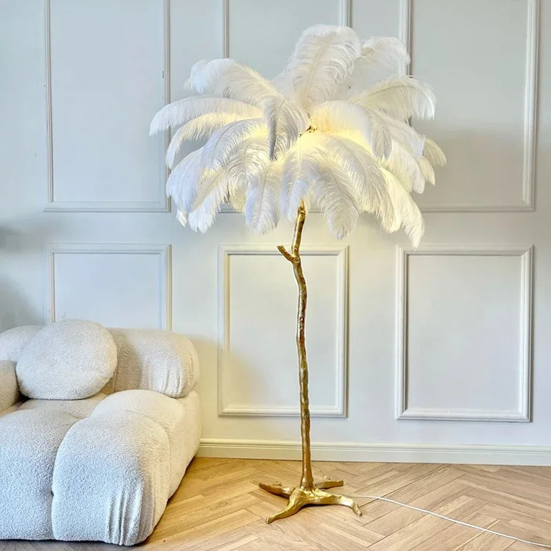 Giallin | Nordic Ostrich Lamp